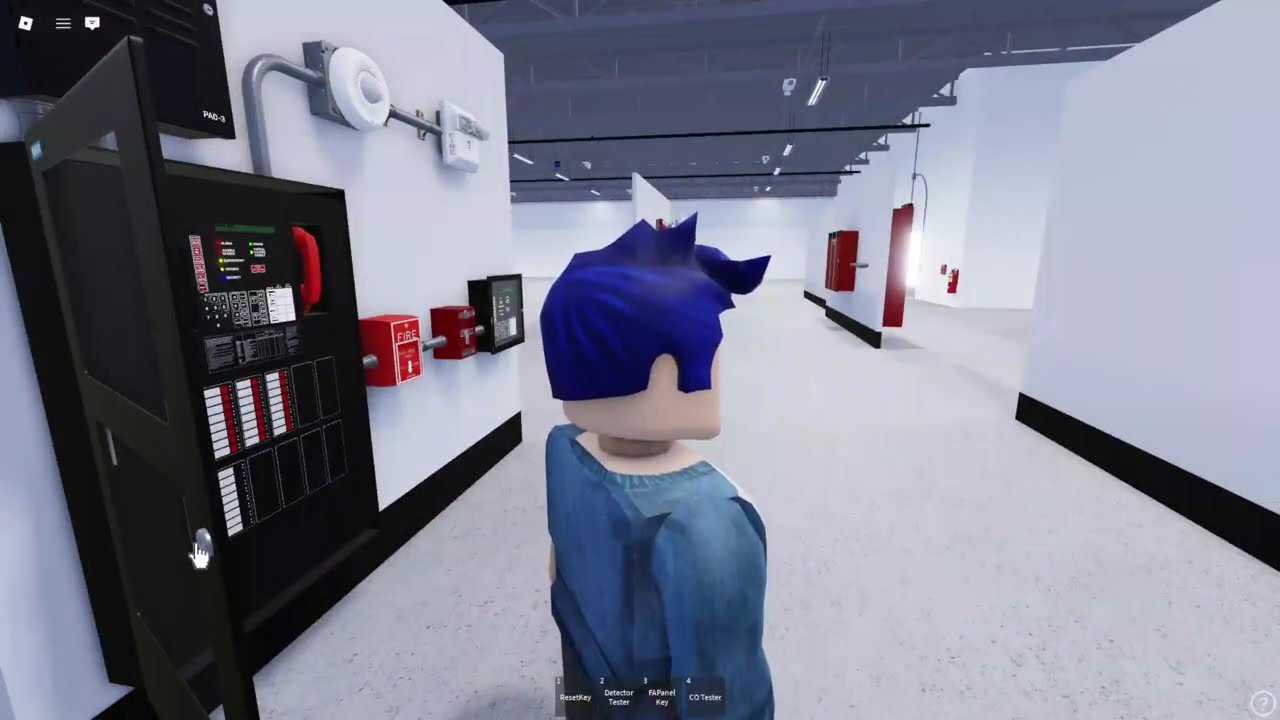 Fire Alarm Testing In a Building (Roblox)