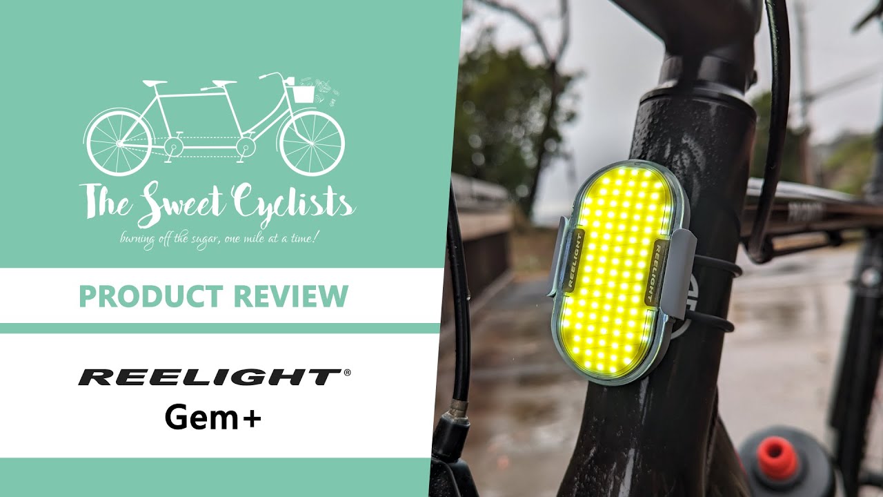 Reelight GEM+ Bike Headlight / Taillight COB LED Review - feat. Magnetic + USB-C + Brake Sensor
