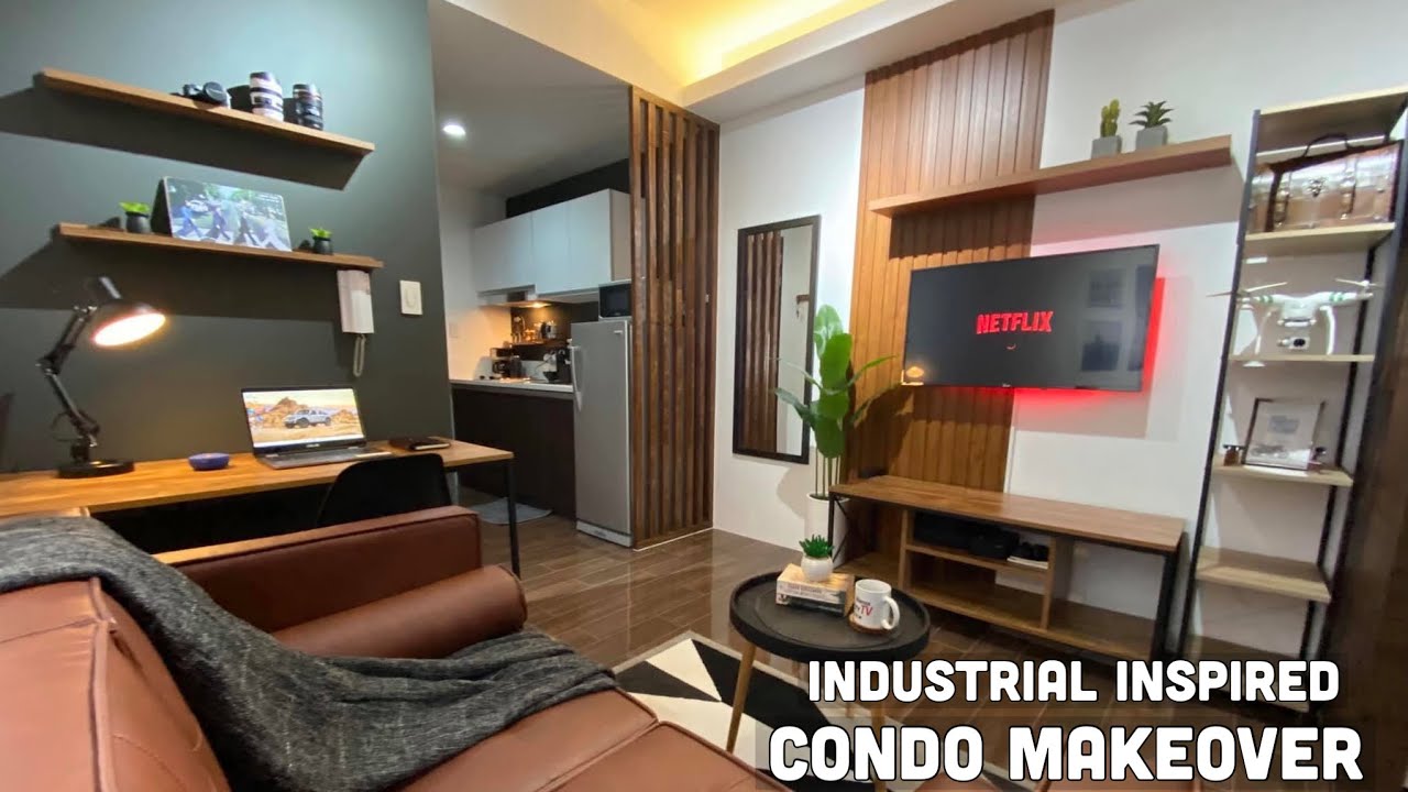Industrial Inspired Condo Make Over