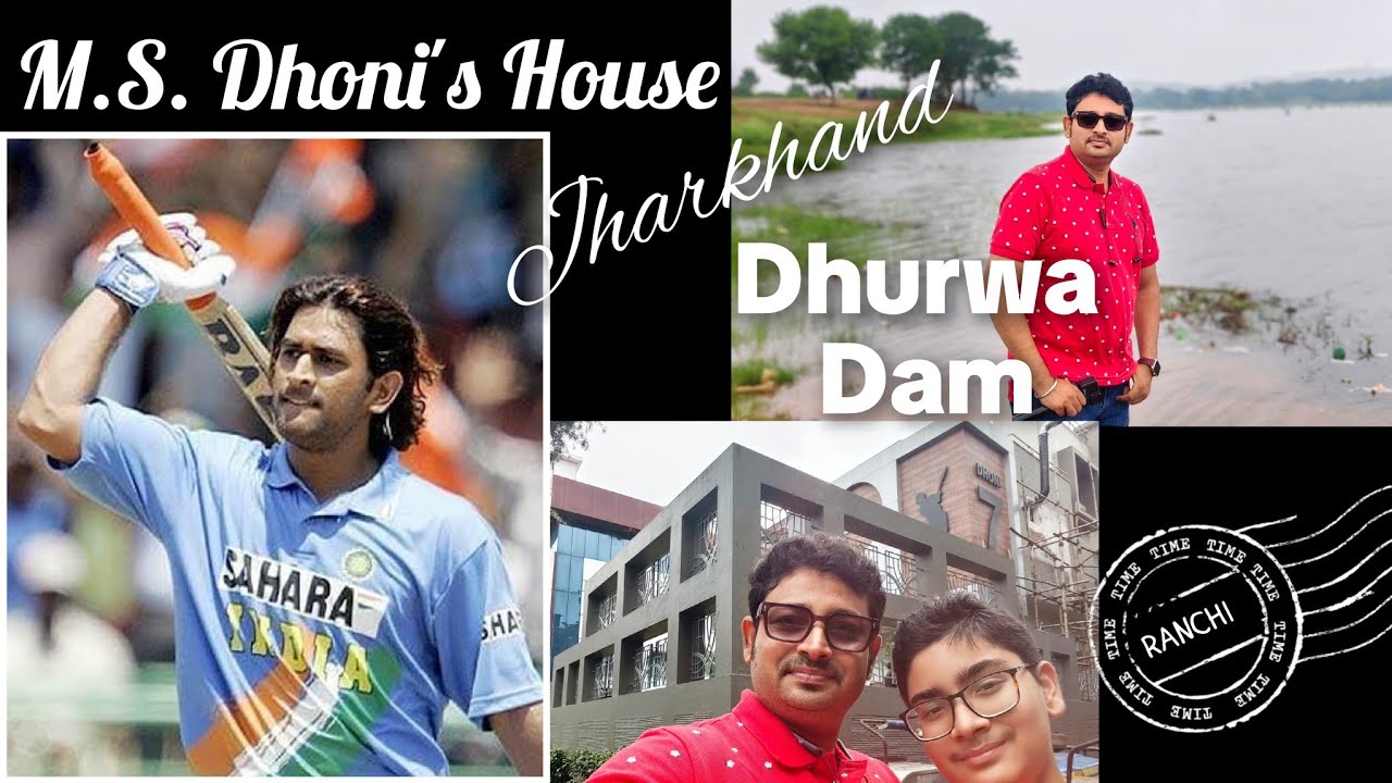 M S Dhoni House || Dhurwa Dam || JSCA Stadium|| Ranchi Monsoon Moments || Hatia Dam || Jharkhand ||