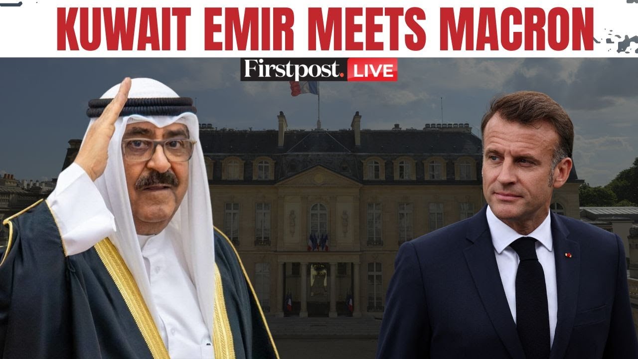 LIVE: Kuwait Emir Sheikh Meshal Arrives at Elysee Palace | Macron-Al-Sabah Meeting | N18G