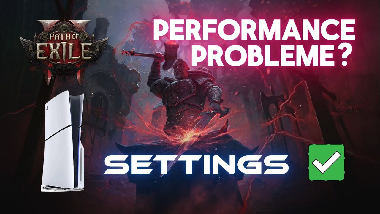 PoE2 PS5 Performance Optimierung - Die optimalen Einstellungen / Settings f&uuml;r Path of Exile 2