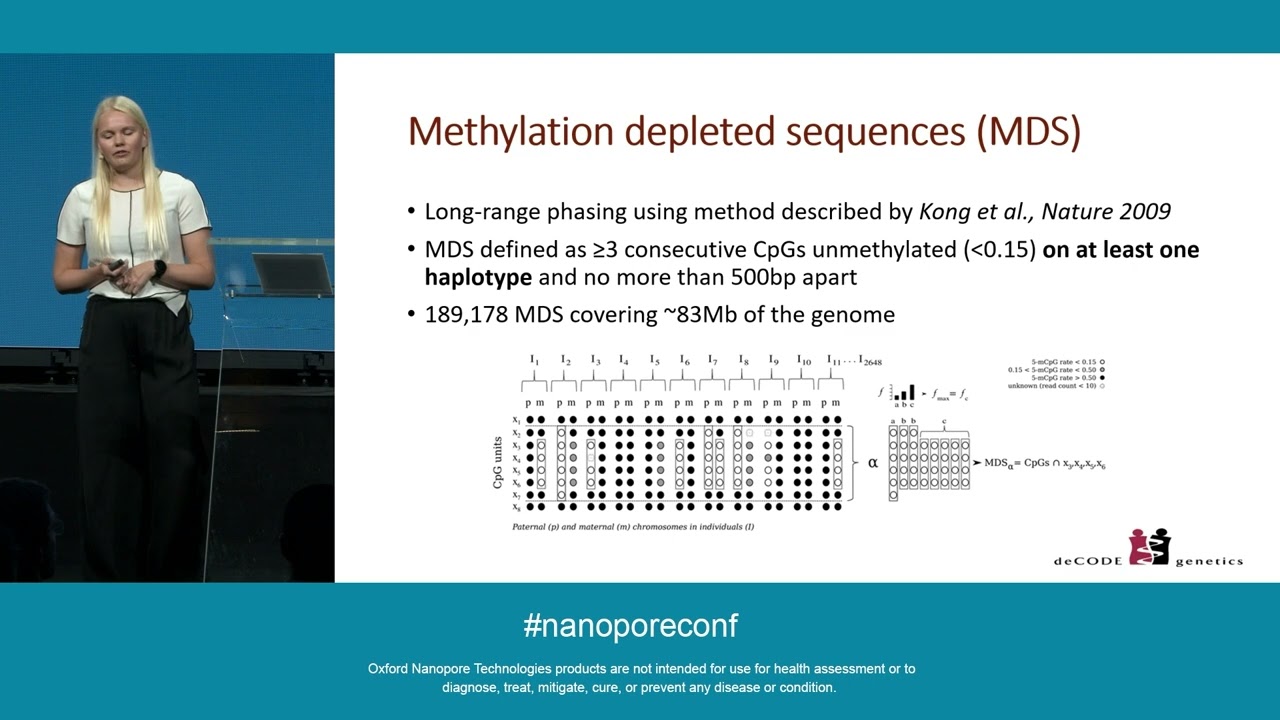 Large-scale methylation studies using nanopore sequencing