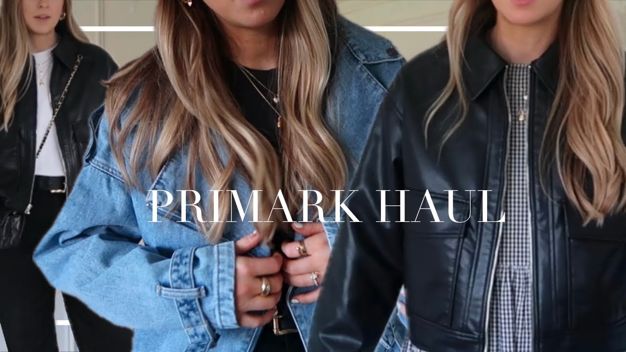 NEW IN PRIMARK HAUL 2024 COATS | Real-time styling video and try-on