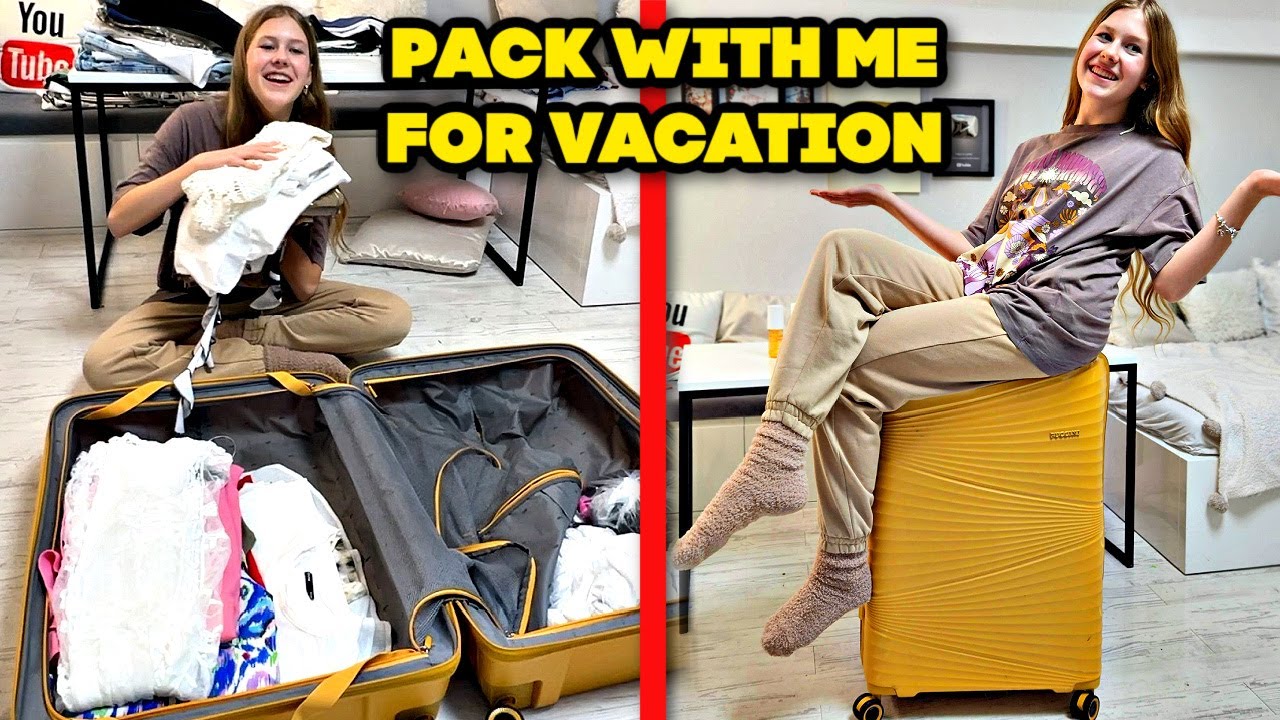 SPAKUJ SIĘ ZE MNĄ NA FERIE🧳PACK WITH ME FOR VACATION