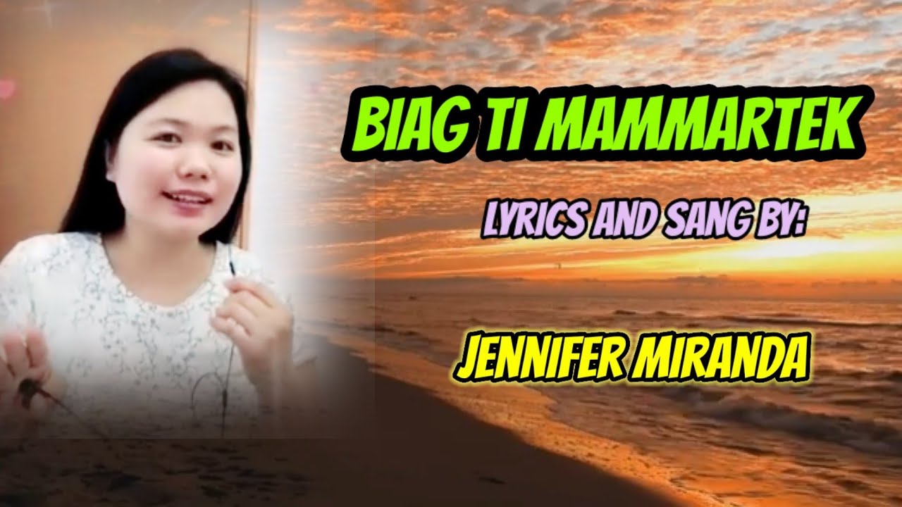 BIAG TI MAMMARTEK_parody lyrics and sang by Jennifer Miranda
