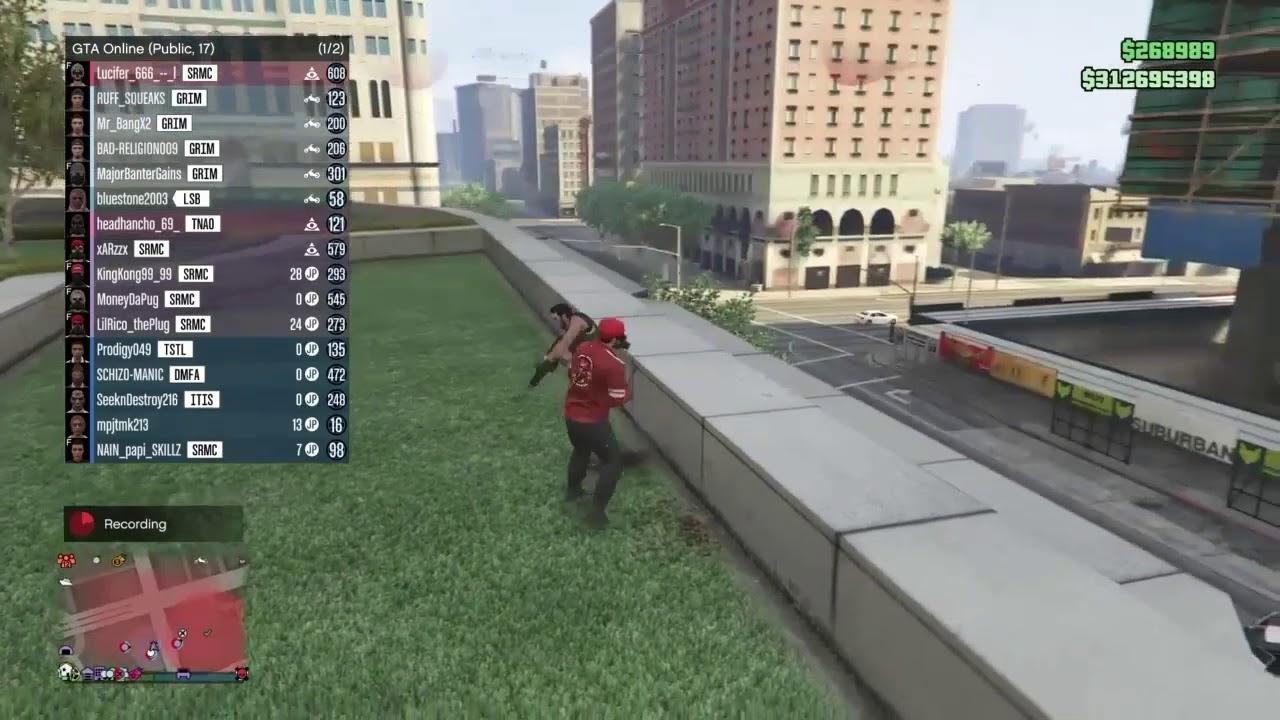 Gta online | SRMC vs GRIM  lobby war.