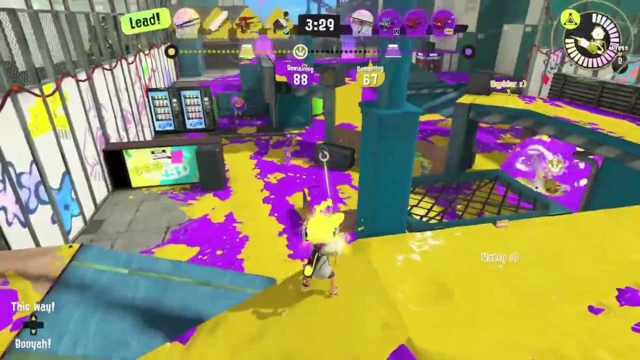 Splatoon 3 sniping compilation #4 (: