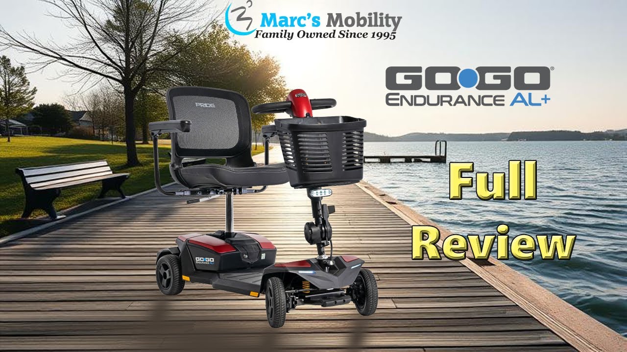 Go Go Endurance AL Plus Lithium Portable Mobility Scooter - Full Review