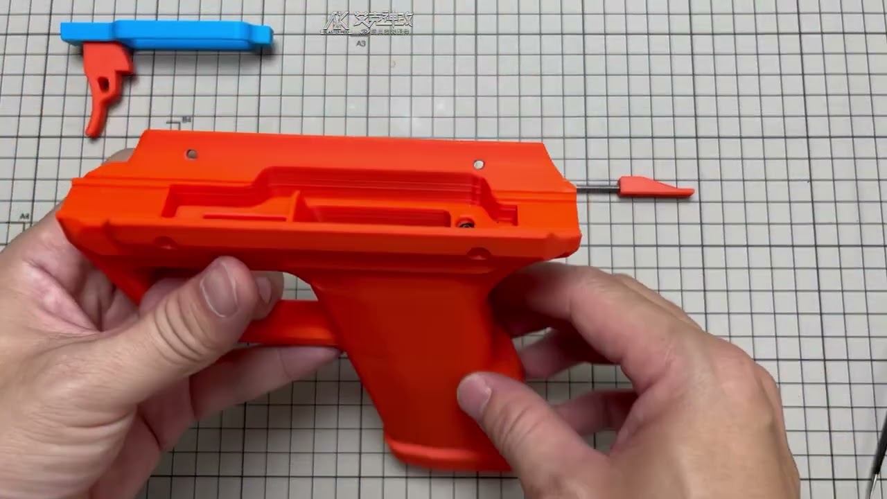 AKBM FC330 Pump and Bolt Action Springer Foam Blaster Toy