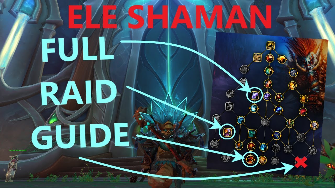 ELE SHAMAN RAID BUILDS & ROTATIONS!