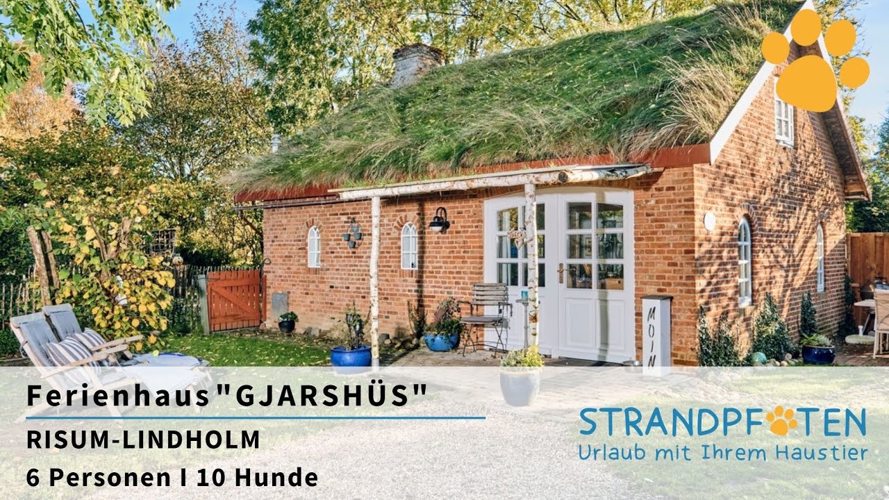 Ferienhaus mit Hund I Nordsee I Ferienhaus „Gjarshüs“ I STRANDPFOTEN