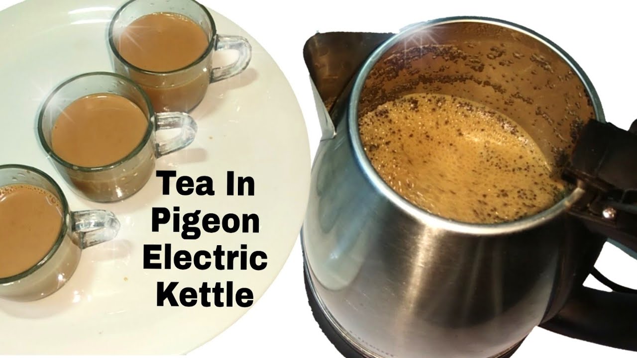 How to make Tea In Electric Kettle | Pigeon Electric Kettle | Electric Kettle Mein Chai kaise banaye