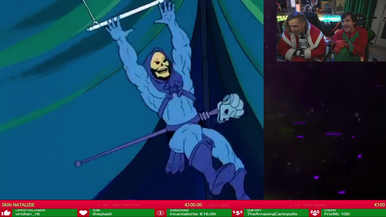 [Pruldoppiaggio] Il compleanno si Skeletor al circo