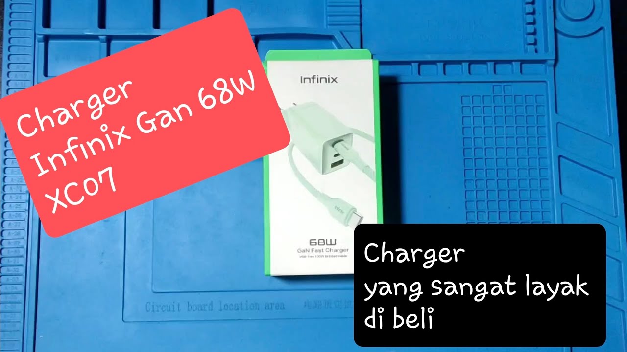 Infinix Charger Kit XC07-Gan 68W, Review