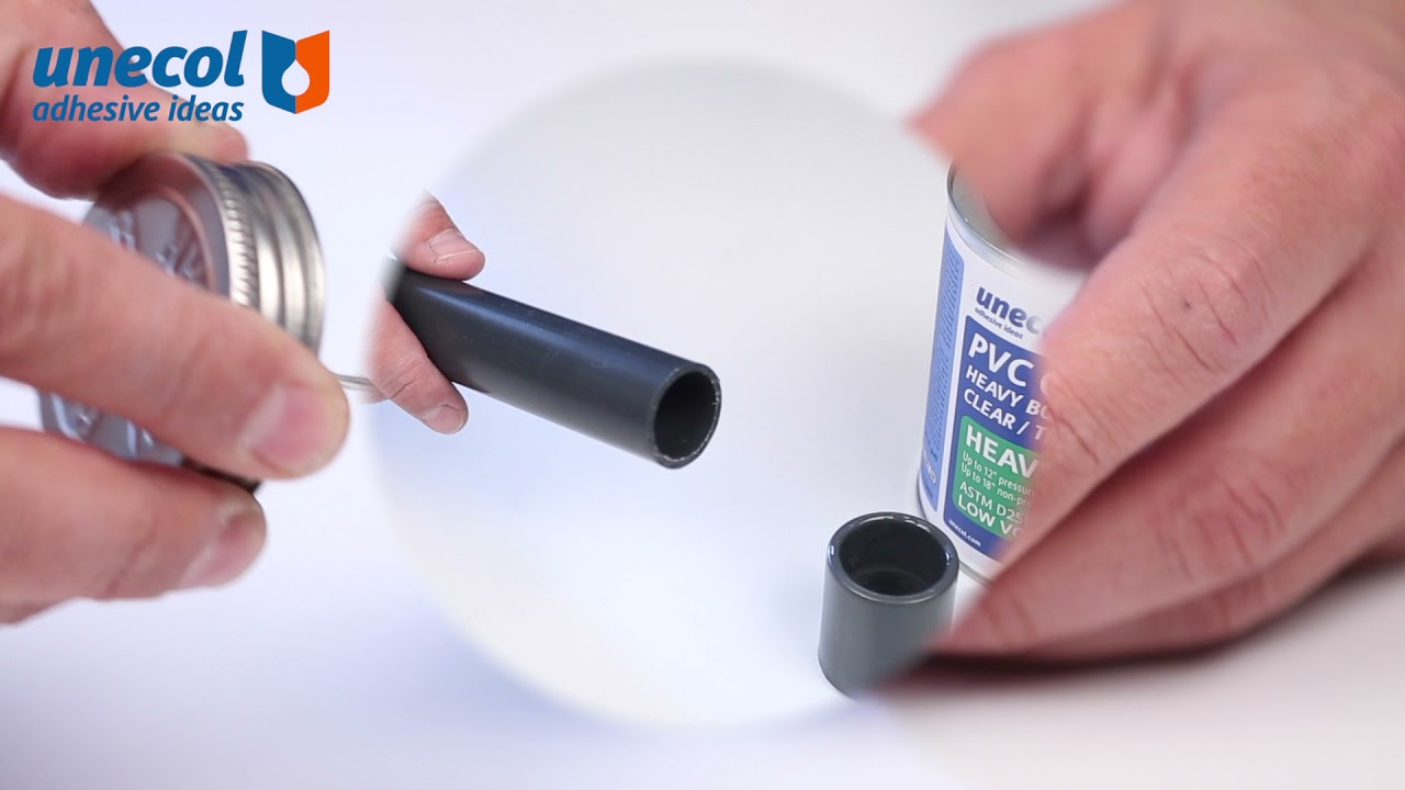 PVC Cement ASTM Clear unecol