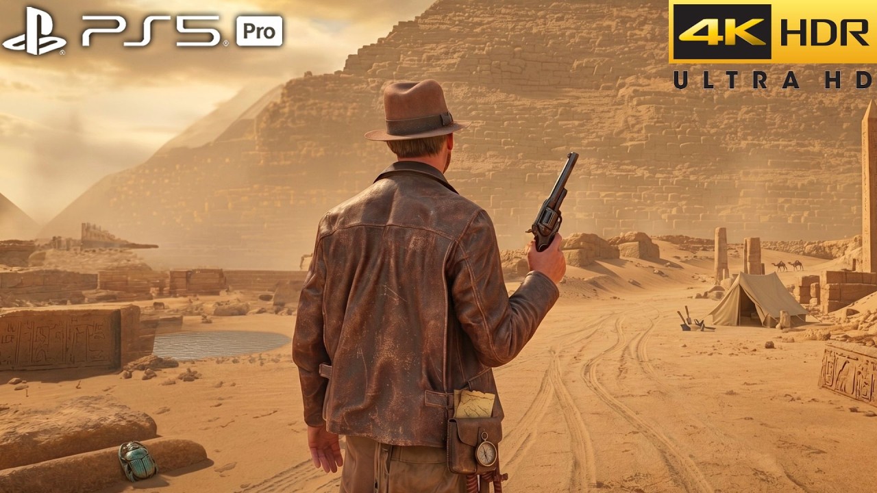 Indiana Jones and the Great Circle (PS5 Pro) 4K 60FPS HDR Gameplay - (Full Game) (NG+)