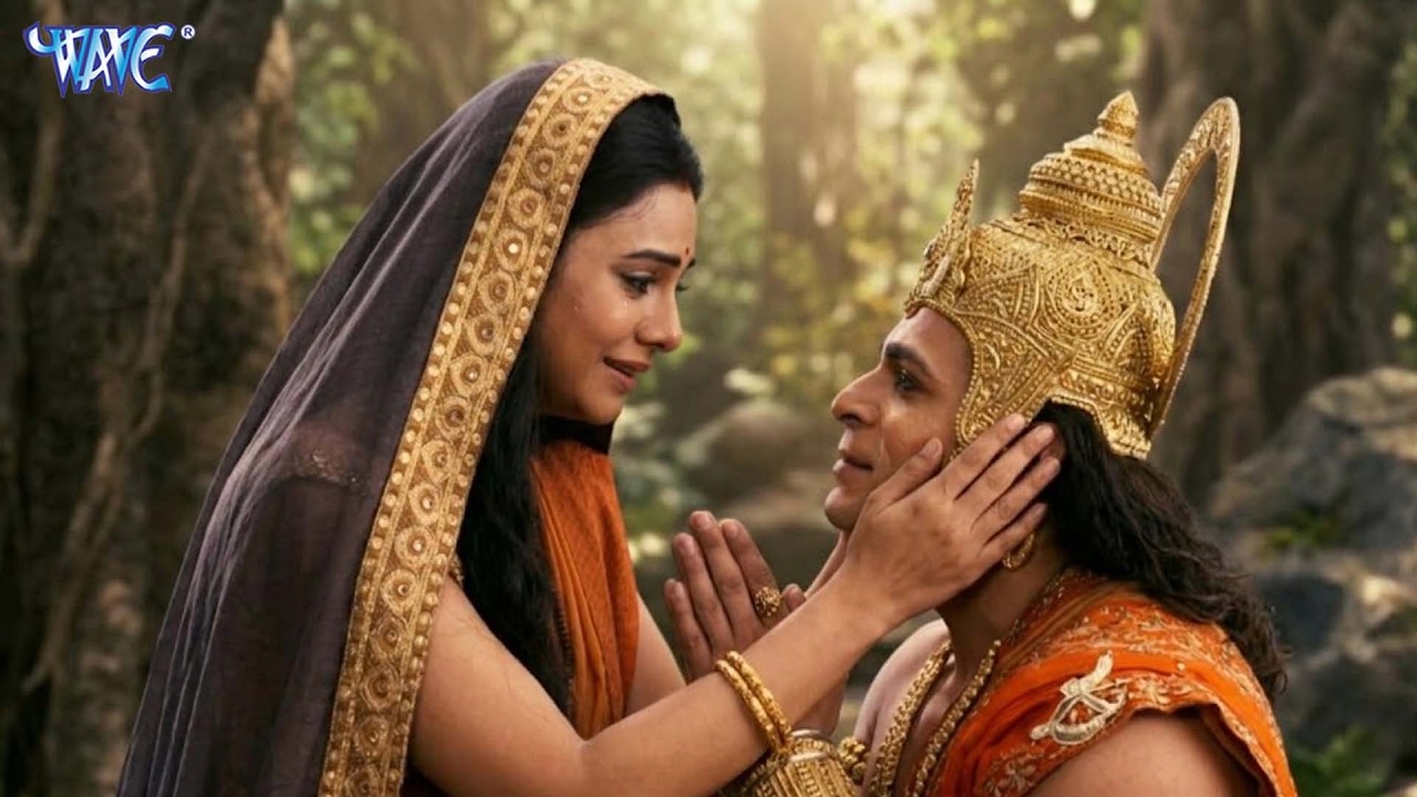 देखिए जब लंका में मिले माता सीता से हनुमान तो क्या हुआ। | Sankat Mochan Mahabali Hanuman