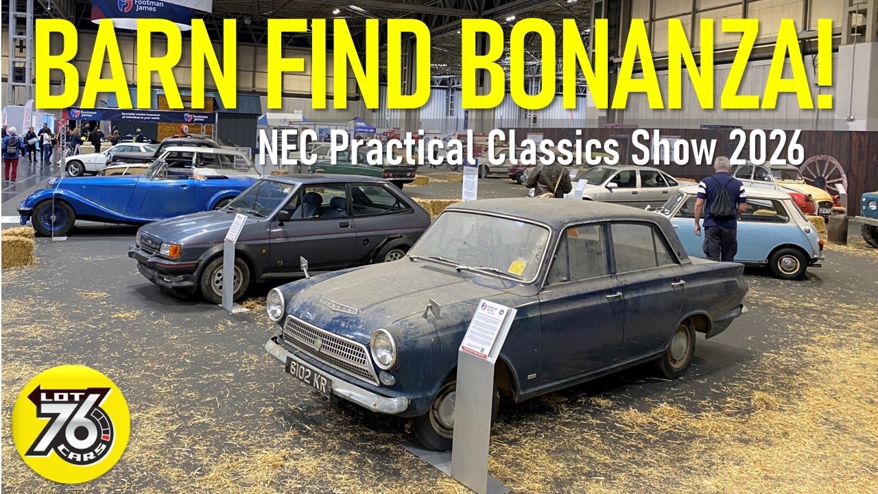 Barn Find Bonanza at the NEC Practical Classics Show