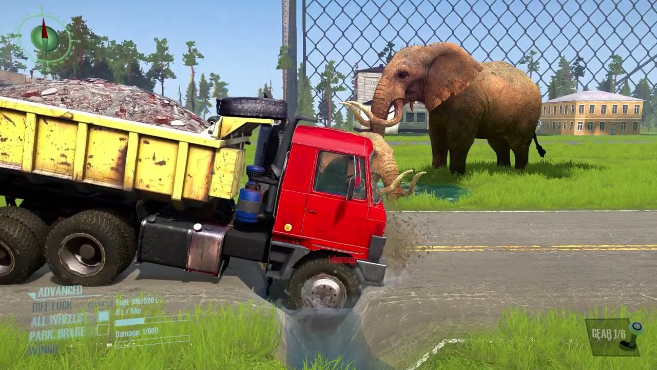 "Truck" "Spinning Tire Mud Mercedes" Simulation Game 