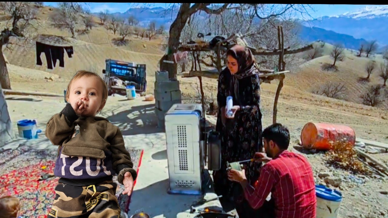 A documentary about the life of a nomadic family and cooking for the family by the mother