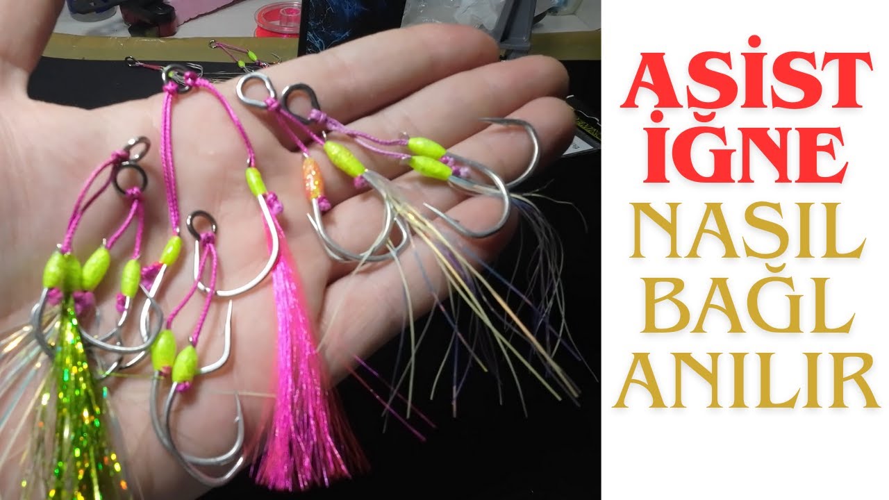ASİST İĞNE NASIL BAĞLANILIR ? OLTA İĞNESİ NASIL BAĞLANILIR ? #balıkavı #fishing #balık #olta #daiwa