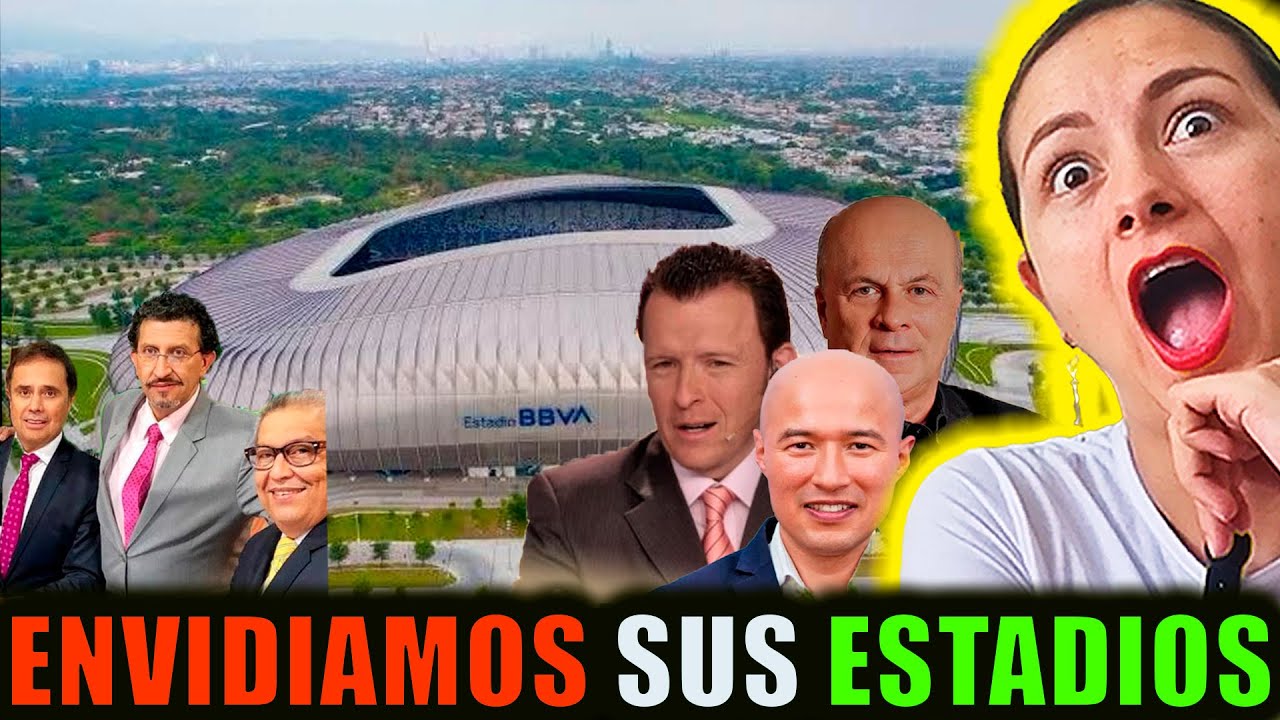 PERIODISTAS COLOMBIANOS les da ENVISIA con los ESTADIOS DE MEXICO | Mundial 2026