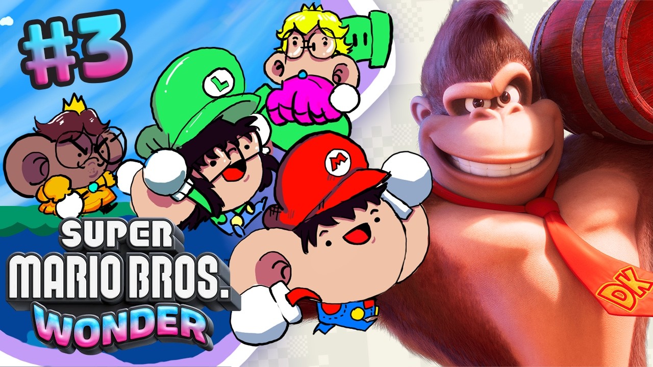DONKEY KONG É IMPORTANTE! - Super Mario Bros. Wonder #3