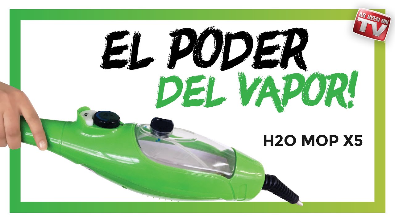 ❇️ Limpia y Desinfecta con el poder del vapor de H20 MOP X5 - Tv Novedades Tv ❇️