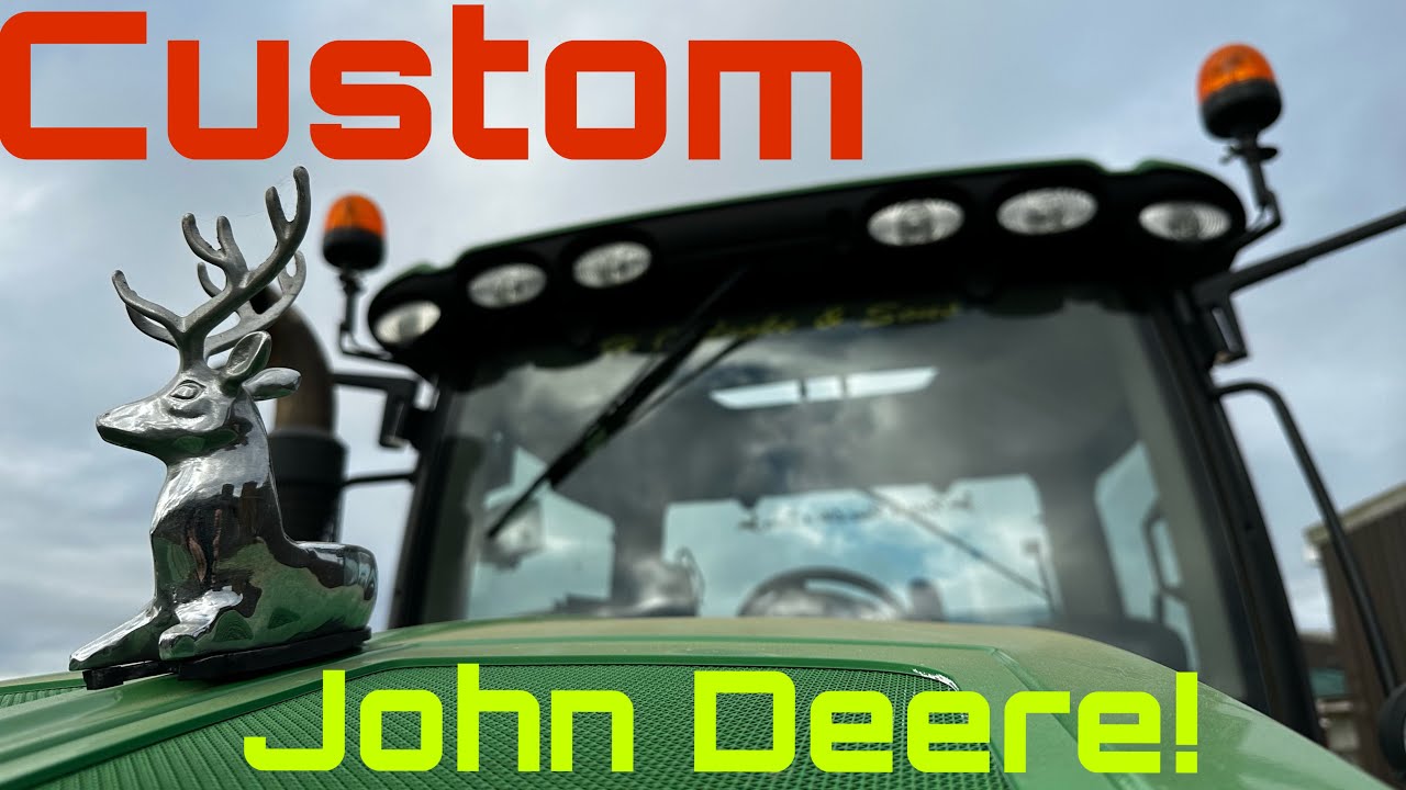 John Deere 6125R Custom! How Many Bales Do We Use a Year?
