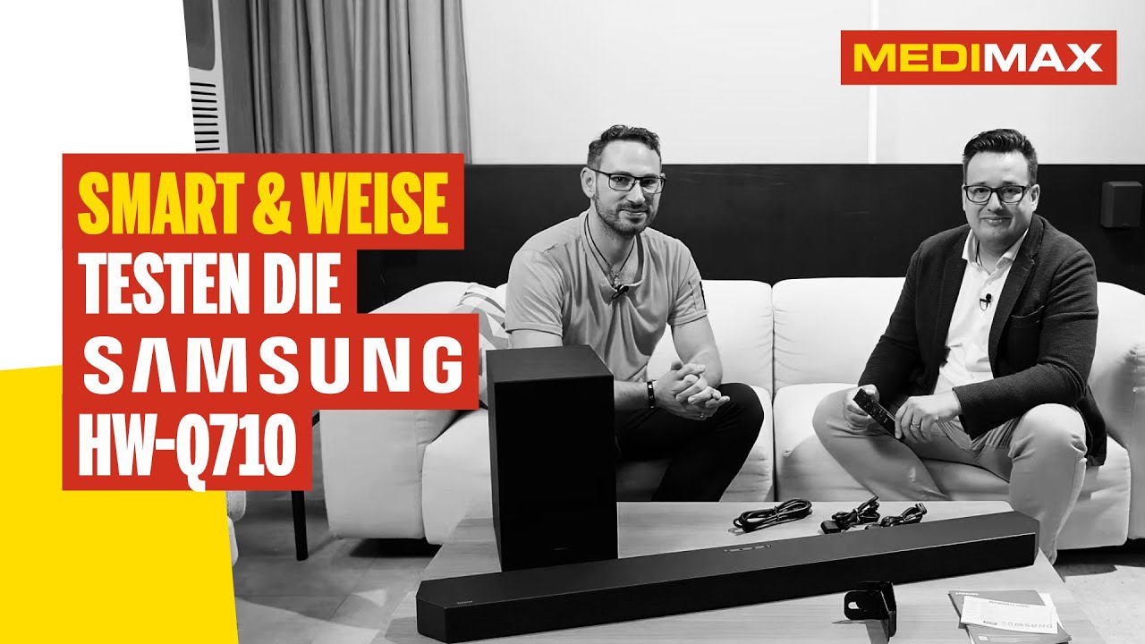 Smart & Weise testen die Samsung Soundbar HW Q710