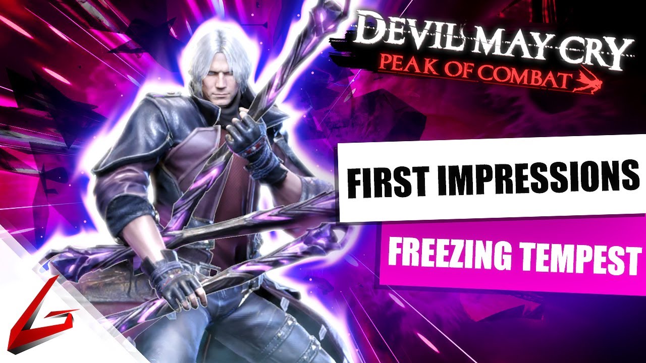 Devil May Cry: Peak of Combat - Freezing Tempest Dante [FT] - Первые впечатления и обзор!