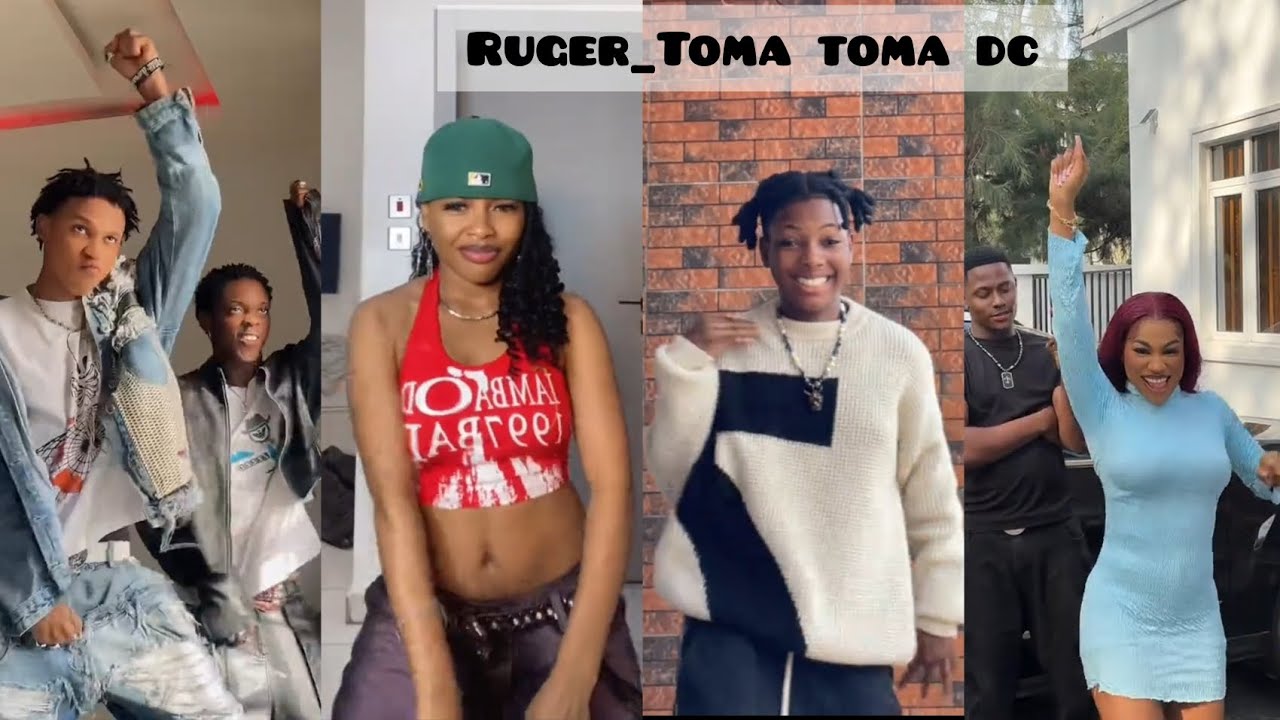 Toma toma by Ruger Viral dance challenge/TikTok video compilations 🔥🥵#viralvideo #trending