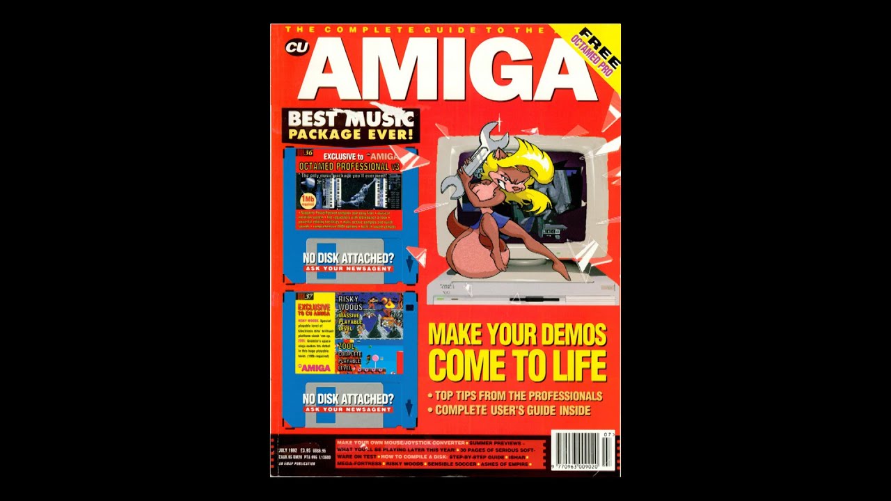 OctaMED v3 - AmigaNuts Power - CU Amiga July 1992