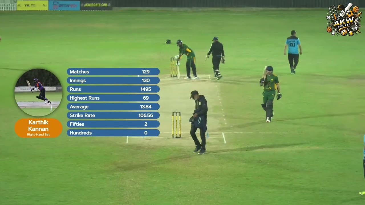 BLAZING BULLS   VS   MUBASHIR CC