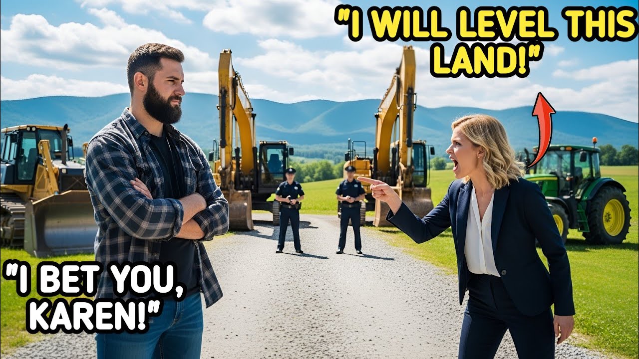 HOA Karen Sent 10 Bulldozers to Trap My Farm - Didn't Realize l'm the Land Commissioner