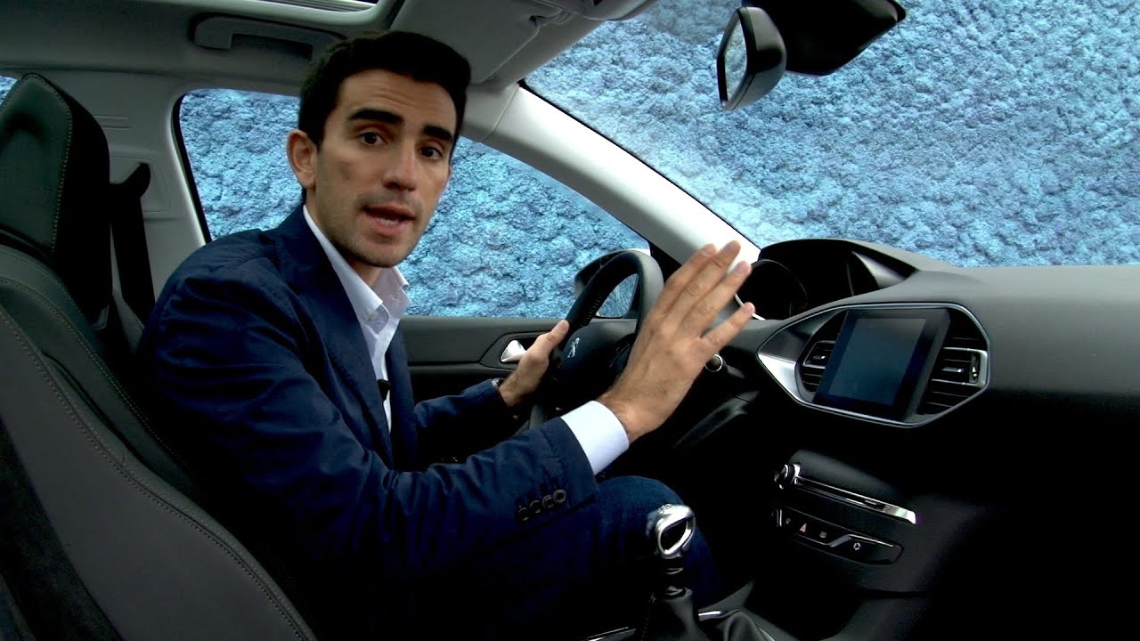 Peugeot 308, la prova del Touchscreen