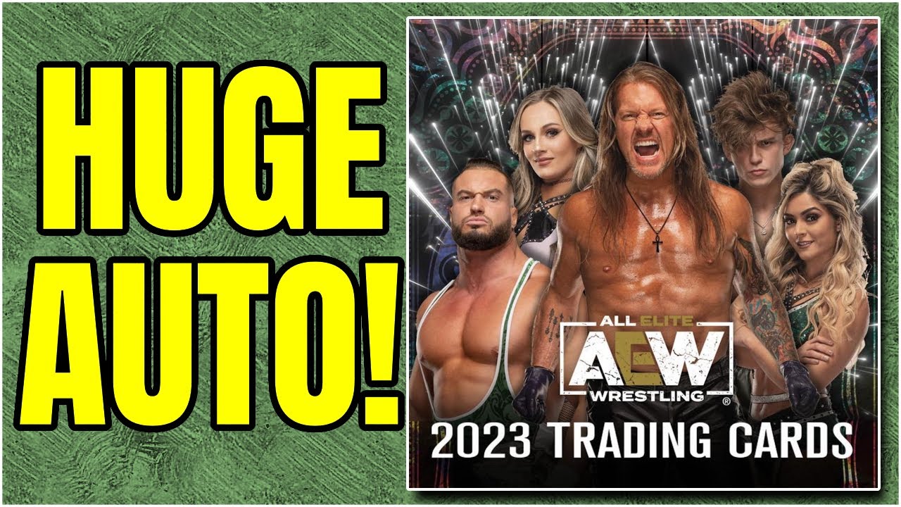 Huge Auto Hit!! 2023 AEW Hobby Box Opening!!