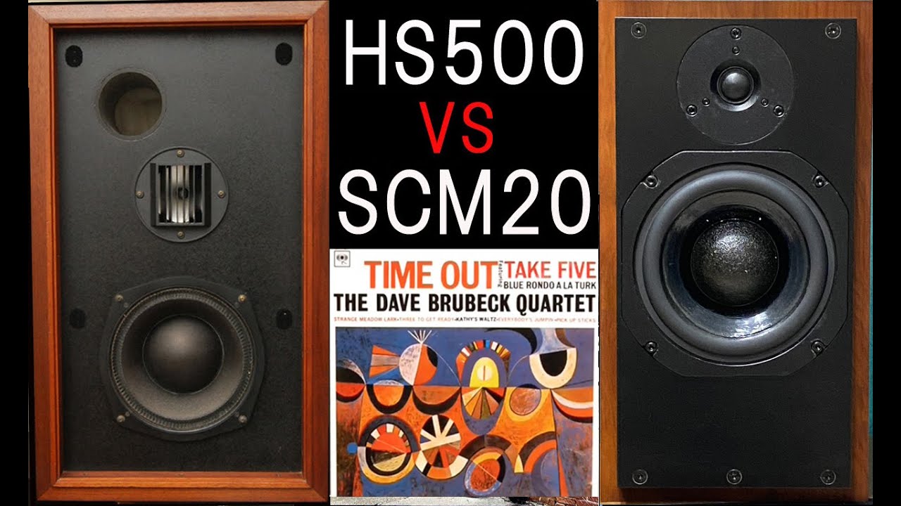 日立 HS-500　ｖｓ　ATC SCM20　TAKEFIVE　聴き比べ　空気録音
