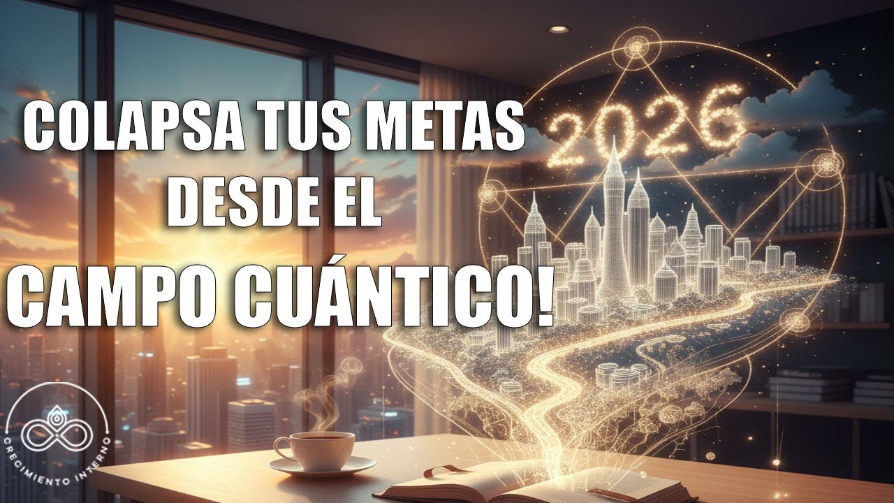 A&ntilde;o Nuevo 2026: C&oacute;mo Colapsar tus Metas desde el Campo Cu&aacute;ntico (No es solo desear)