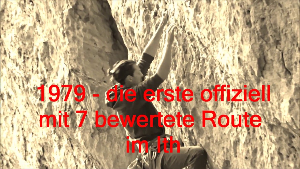 3 klassische Sportkletterrouten in Lüerdissen / Ith: Anakonda 7, Fliegerwandl 8 und Teamwork 8-
