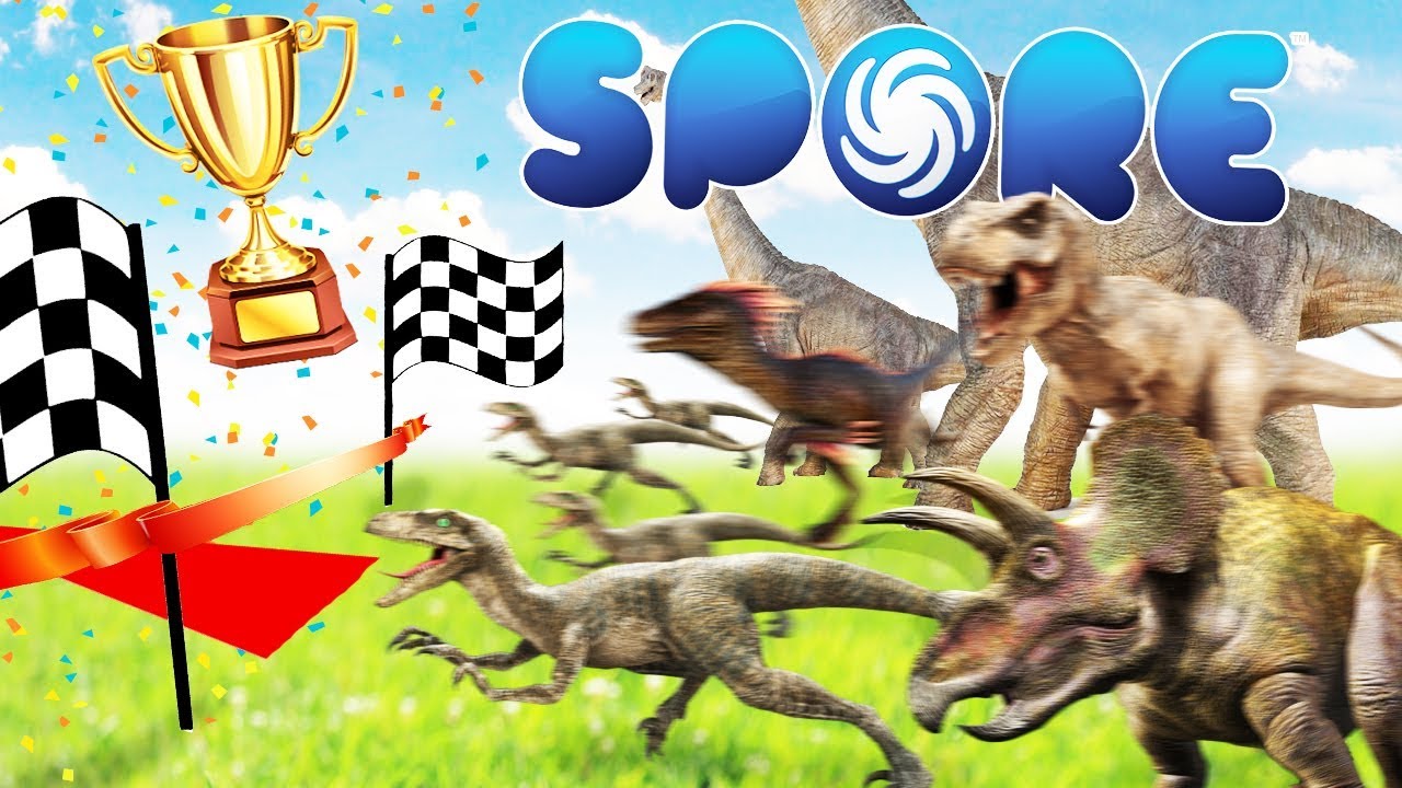 LA CARRERA DE LOS DINOSAURIOS | SPORE 4 | EP. #24