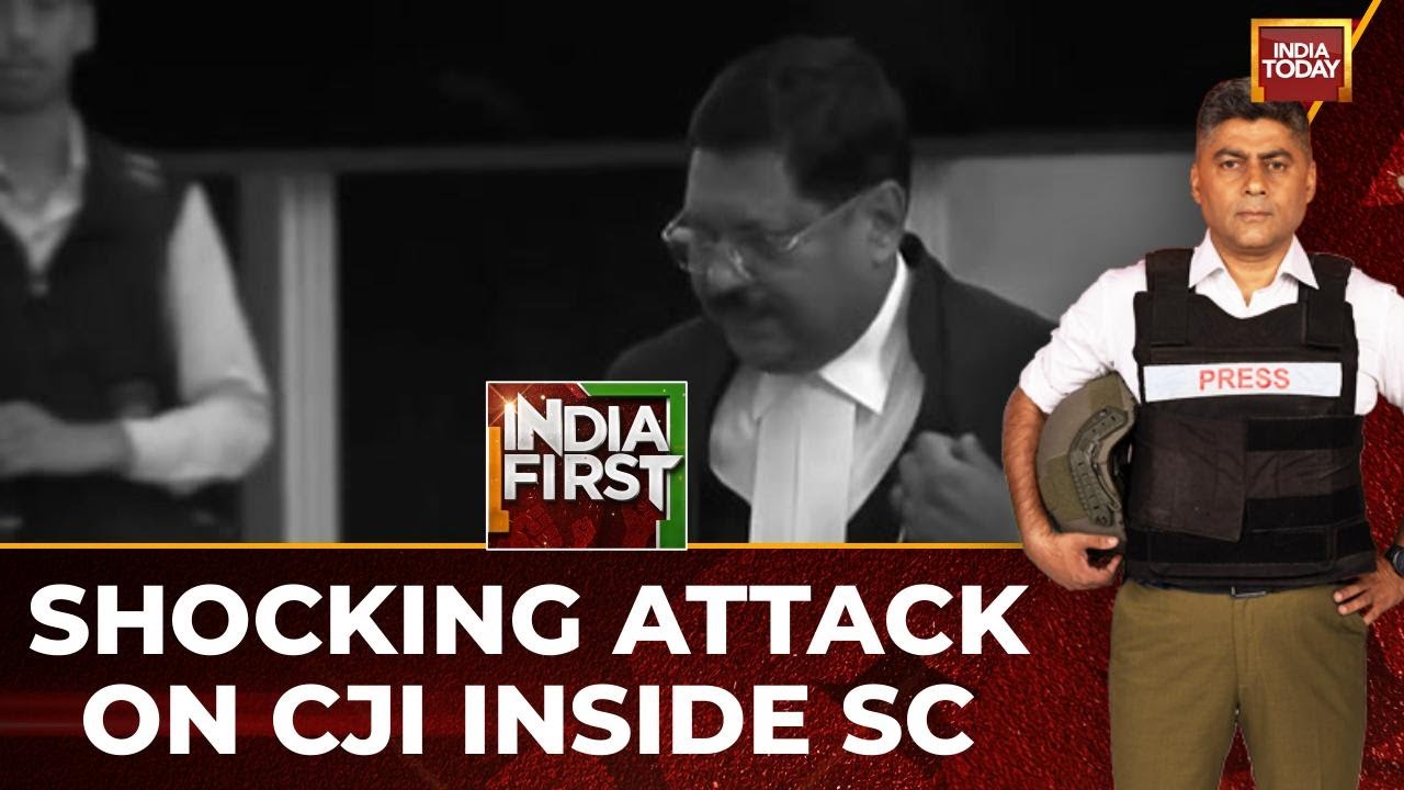 Shoe Thrown at CJI in SC; Opposition Blames BJP for 'Hate' Over 'Sanatan' Row | India Today