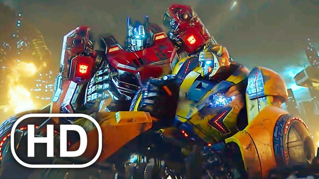 Transformers Megatron Kills Bumblebee Scene 4K ULTRA HD