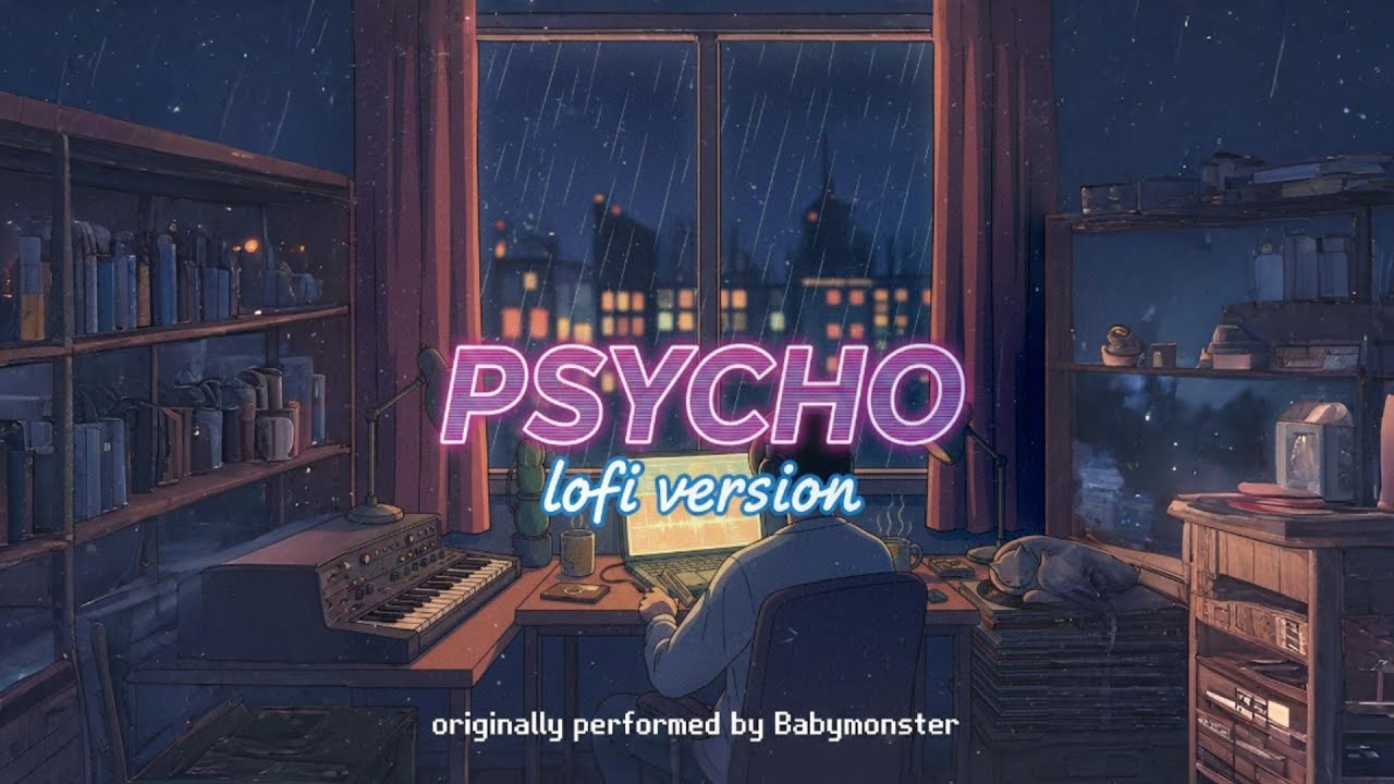 Listening to BABYMONSTER – Psycho at 3AM (Lofi Version)