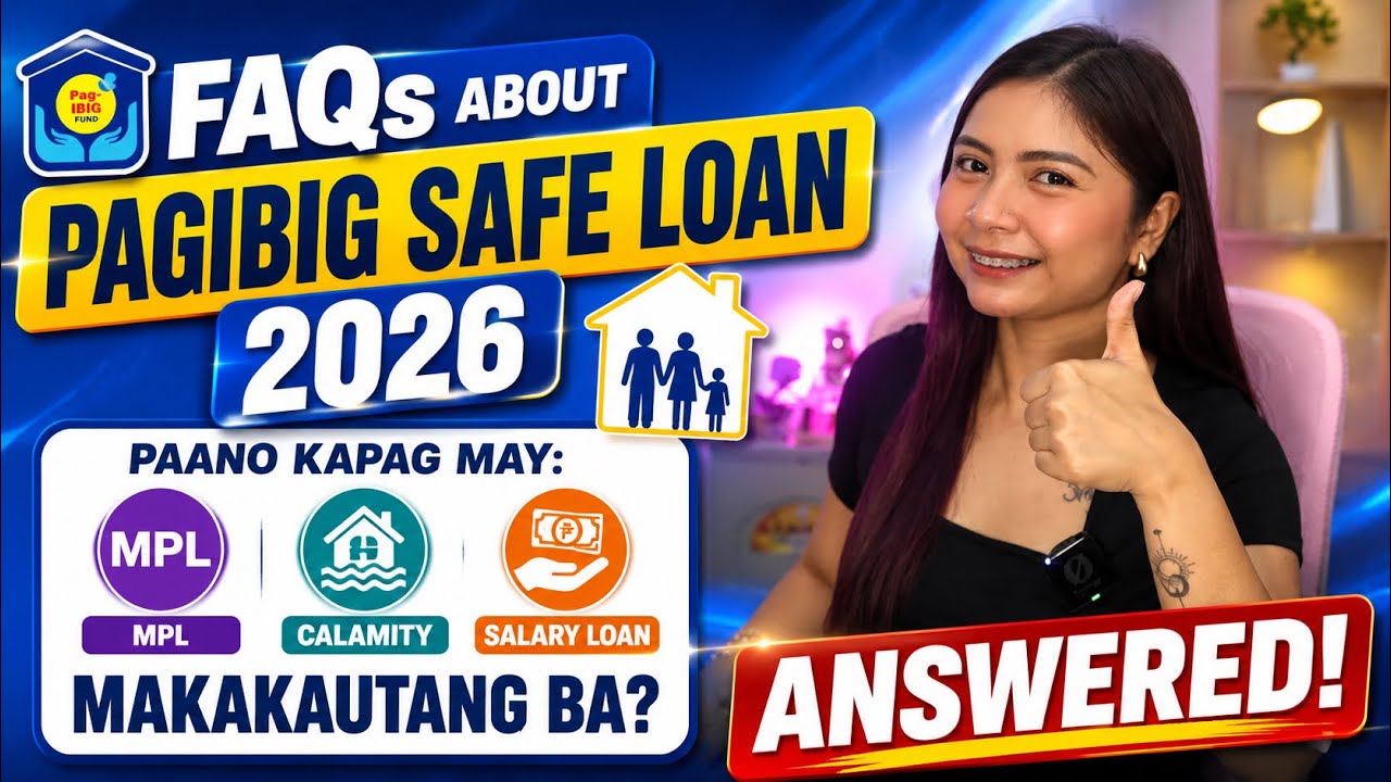 ✅ KUNG MAY LOAN NA MAKAKAUTANG PA RIN BA? | FAQs ABOUT SA PAG-IBIG SAFE LOAN? SAGUTIN NATIN! 