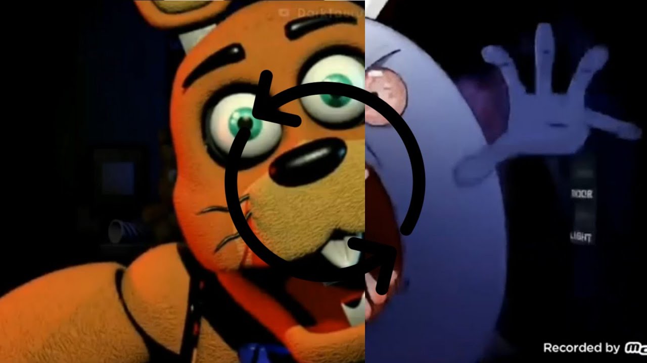 NaC And ONAF But Thier Jumpscares Are Swaped