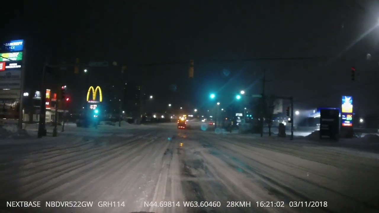 snowy dashcam compilation!