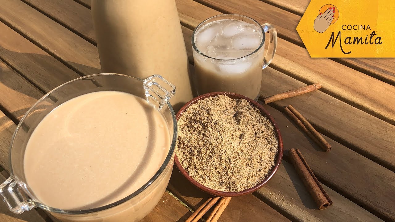 HORCHATA SALVADOREÑA DE MORRO | Cocina Mamita