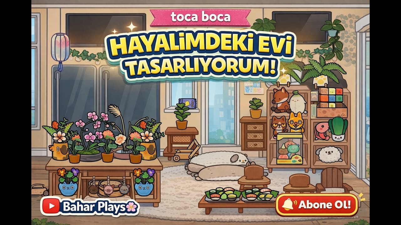HAYALİMDEKİ EVİ TASARLIYORUM! 🏡✨ | Toca Boca Türkçe | Ev Dekorasyonu
